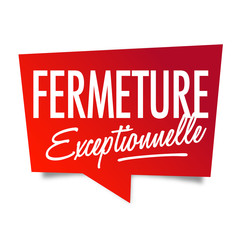fermeture